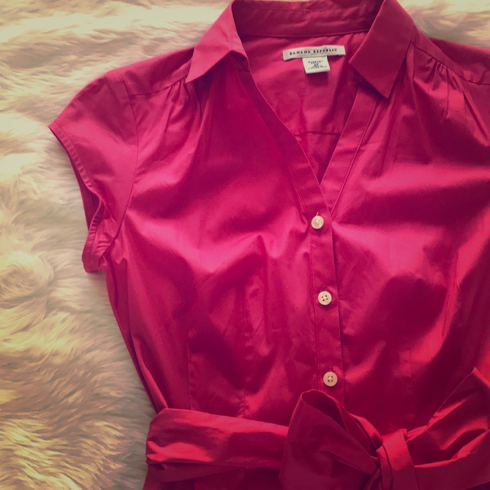 Banana Republic Button-down Shirt Dress